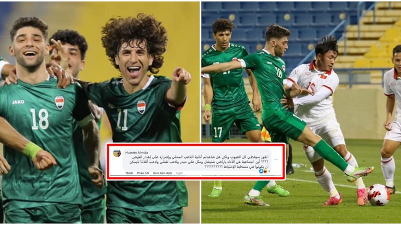 Thắng đậm Việt Nam, NHM Iraq ảo tưởng về tấm vé World Cup: “Lứa này quá mạnh, thắng quá dễ đội mạnh nhất ĐNÁ”