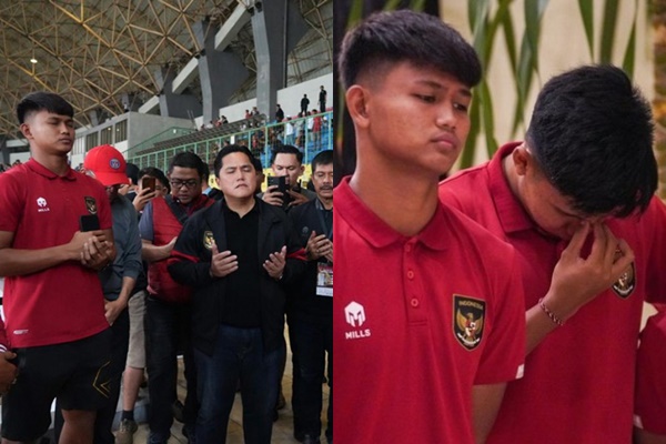 Xót xa cảnh cầu thủ và ban huấn luyện Indonesia bật khóc khi bị tước quyền dự U20 World Cup
