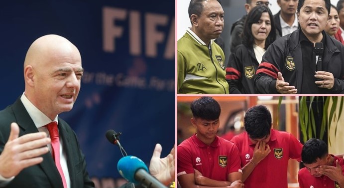 Chủ tịch FIFA phạt bổ sung bóng đá Indonesia: ‘Không được dự Sea Games’