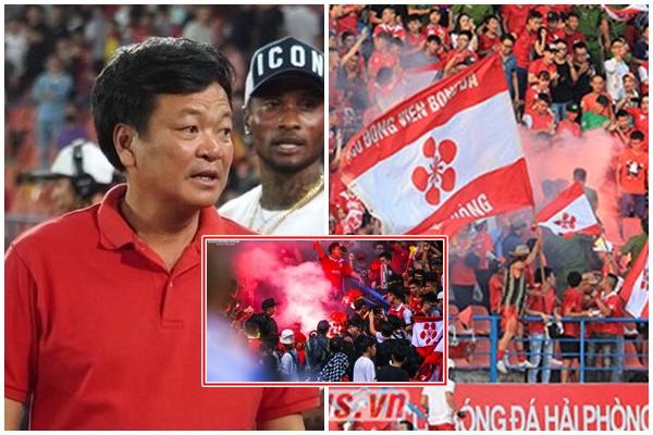 Bầu Hoàn: Hà Nội FC để lọt công văn khiến CĐV tự ái nên với đốt pháo sáng